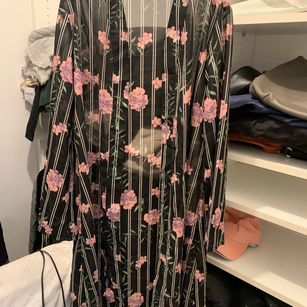 Floral kimono